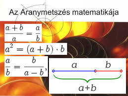 Az aranymetszés misztikuma