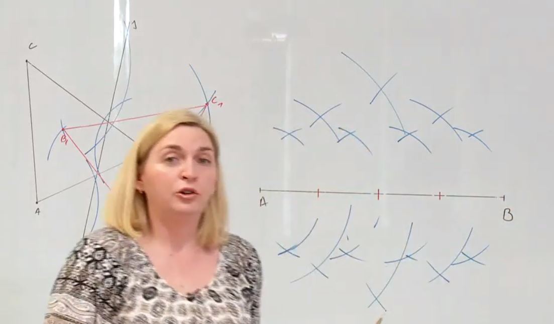 Tengelyes tükrözés - bemutató óra