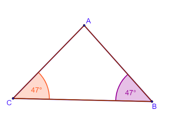 GeoGebra - szögösszeg szemléletesen